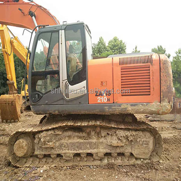 Vente à chaud Hitachi machine de creusement d'occasion japonaise utilisée creuseuse HITACHI 210 bon état