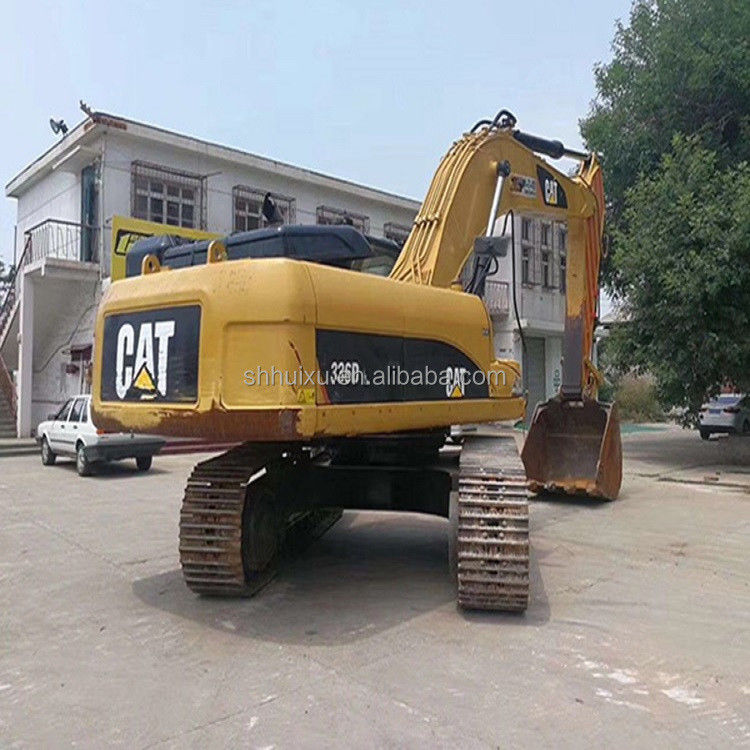 Excavateur à rampe de seconde main de bonne qualité CAT336D 36T Excavateur d'occasion Machine à creuser à vendre
