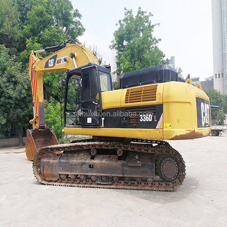 Excavateur à rampe de seconde main de bonne qualité CAT336D 36T Excavateur d'occasion Machine à creuser à vendre