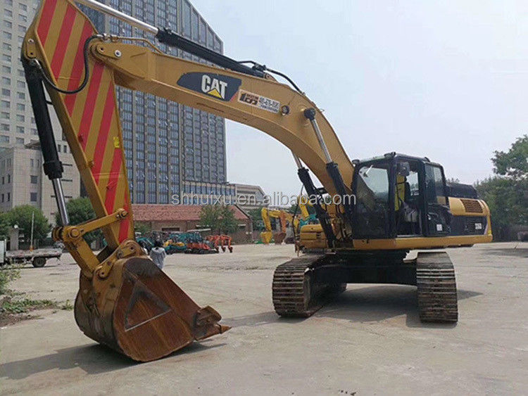 Excavateur à rampe de seconde main de bonne qualité CAT336D 36T Excavateur d'occasion Machine à creuser à vendre