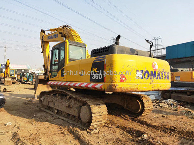 Komatsu de seconde main Komatsu PC360 machine à creuser utilisé excavateur à rampe de bonne qualité Komatsu Excavator