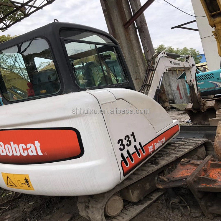 Vente d'une excavatrice à rampe BOBCAT331 3.1T d'occasion