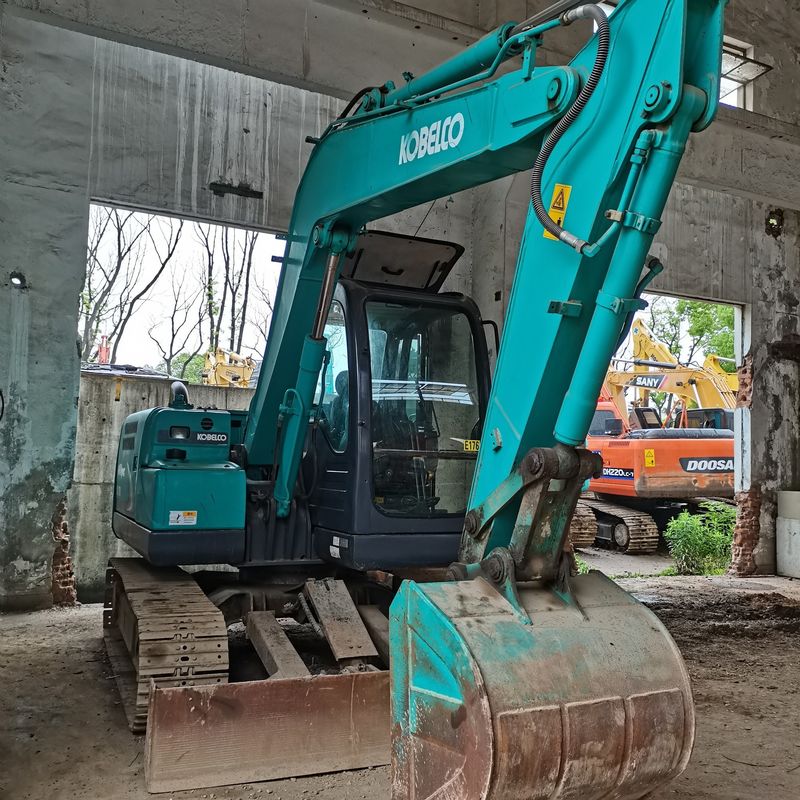 Réel tir 90% Nouveau Original Japon Utilisé KOBELCO SK 75 rampant Excavateur À vendre Utilisé KOBELCO 75 japonaise technologie creuseur