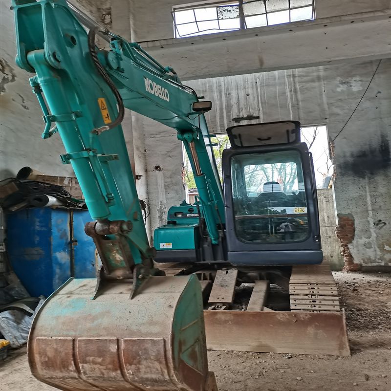 Réel tir 90% Nouveau Original Japon Utilisé KOBELCO SK 75 rampant Excavateur À vendre Utilisé KOBELCO 75 japonaise technologie creuseur