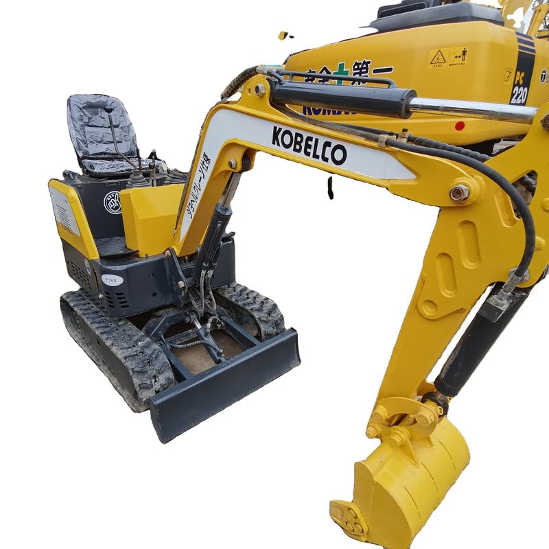 Kobelco SK200 Prix bon marché Kobelco 10 excavateur hydraulique à rampe d'occasion Origine japonaise Mini-pelée d'occasion