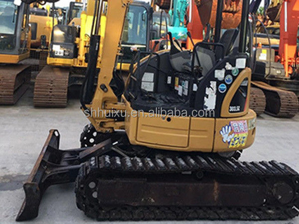 Bonne qualité mini excavateur hydraulique d'occasion CAT303.5 Excavateur à chenilles de seconde main à vendre chenille en stock