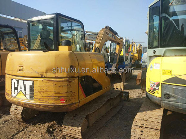 Mini-excavatrice hydraulique d'occasion CAT306 de seconde main de bonne qualité/original japonais mini-excavatrice d'occasion CAT 303 cat 306