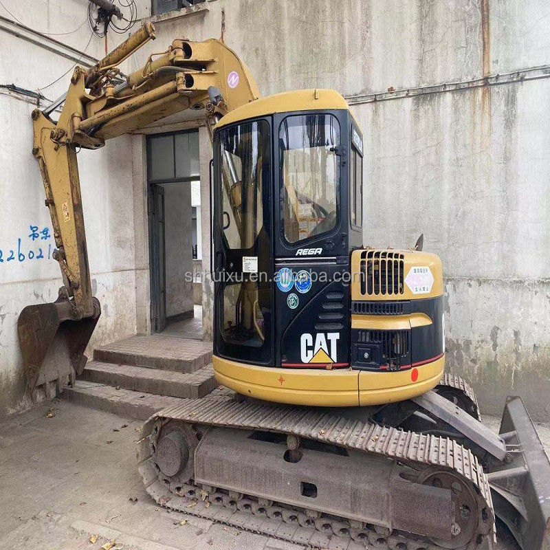 Mini-pelée hydraulique usée CAT308 de seconde main de bonne qualité petite pelle excavatrice CAT308 à vendre