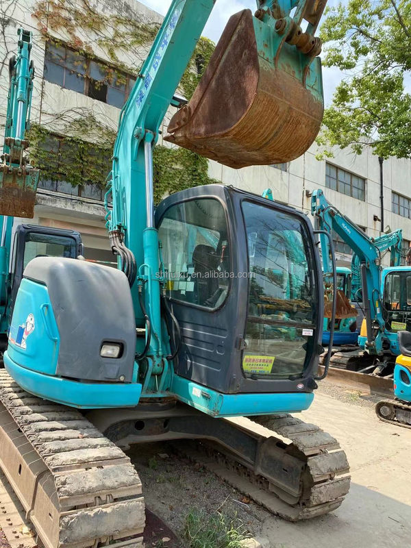 Kobelco SK200 Excavateur à rampe Kobelco 70SR d'occasion Hydraulique de haute qualité Mini-pelée d'occasion Prix bon marché