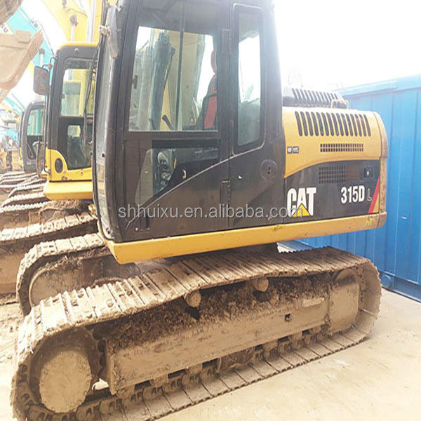 Excavateur d'occasion cat 315d Excavateur à rampe d'occasion CAT315 en bon état à vendre CAT 303 cat 306 Excavateur