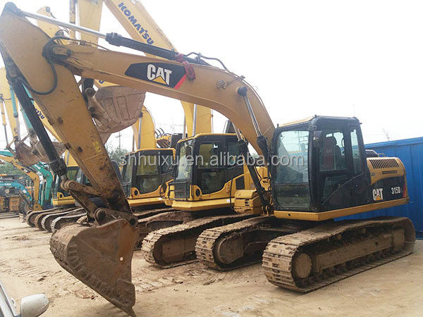 Excavateur d'occasion cat 315d Excavateur à rampe d'occasion CAT315 en bon état à vendre CAT 303 cat 306 Excavateur
