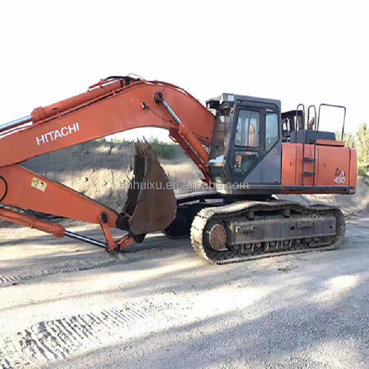 Hitachi en stock Usine d'occasion grande excavatrice HITACHI 450 en bon état machine de creusement japonaise HITACHI 450 à vendre/