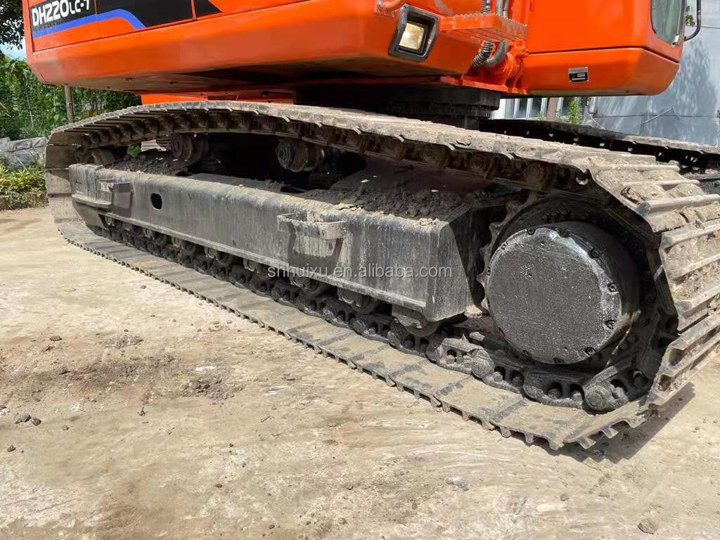 Vente à chaud de Doosan Doosan DH220lc excavateur/machine à creuser utilisée Doosan DH220-7 Corée d'origine à vendre