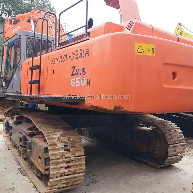 Hitachi vente à chaud d'occasion grande excavatrice HITACHI 650 en bon état machine à creuser japonaise d'occasion à vendre