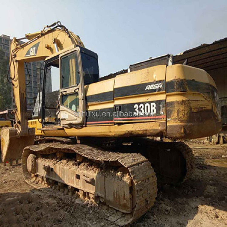 Excavateur à chenilles 330dl d'occasion Excavateur à chenilles CAT330B en bon état à vendre Chenille en stock
