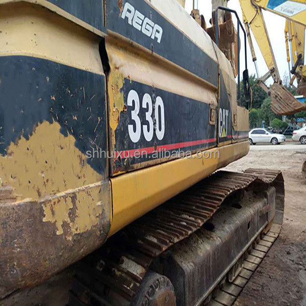Excavateur à chenilles 330dl d'occasion Excavateur à chenilles CAT330B en bon état à vendre Chenille en stock