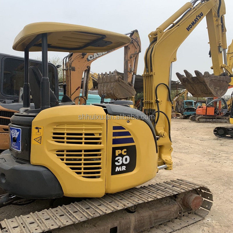 Komatsu Une bonne qualité mini creuseuse utilisée Komatsu PC30 Excavateur d'origine japonaise utilisé pc30mr-2 Komatsu Excavateur