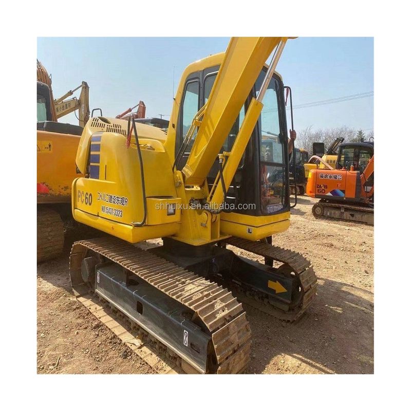 Comatsu PC60 excavateur hydraulique à rampe de 6 tonnes de haute qualité excavateur d'occasion d'origine japonaise prix bon marché Komatsu Excavator