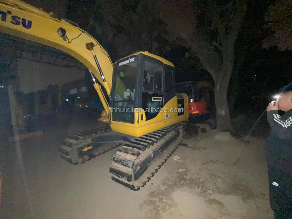 Excavateur hydraulique Komatsu PC110 d'occasion machine japonaise de creusement Komatsu Excavateur