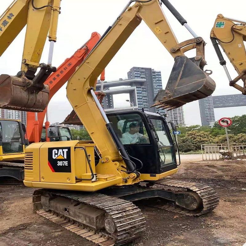 CAT307E excavateur d'occasion, performances parfaites, action rapide, prix bas, garantie de qualité de deux ans