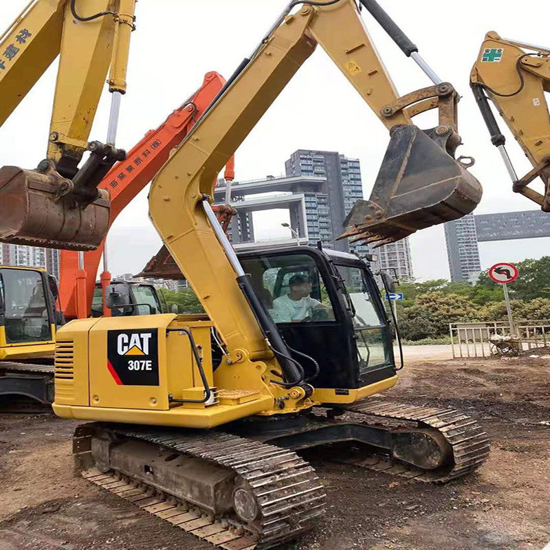 CAT307E excavateur d'occasion, performances parfaites, action rapide, prix bas, garantie de qualité de deux ans