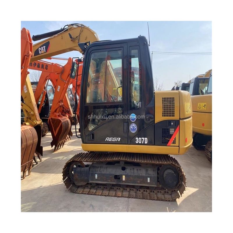 Excavateur d'occasion CAT 307d petit creuseur rampant Caterpillar excavateur en bon état de qualité CAT 303 Caterpillar en stock Cat 306 excavateur