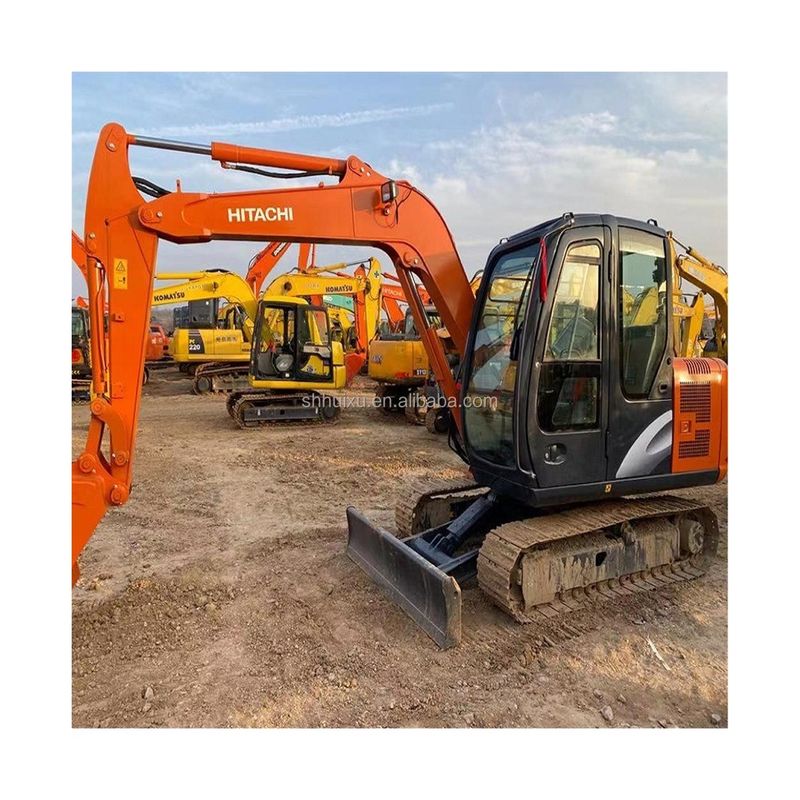 Hitachi en stock Hitachi ex60 japonais vente d'excavateur d'occasion/Excavateur hydraulique à rouleaux d'occasion en bon état