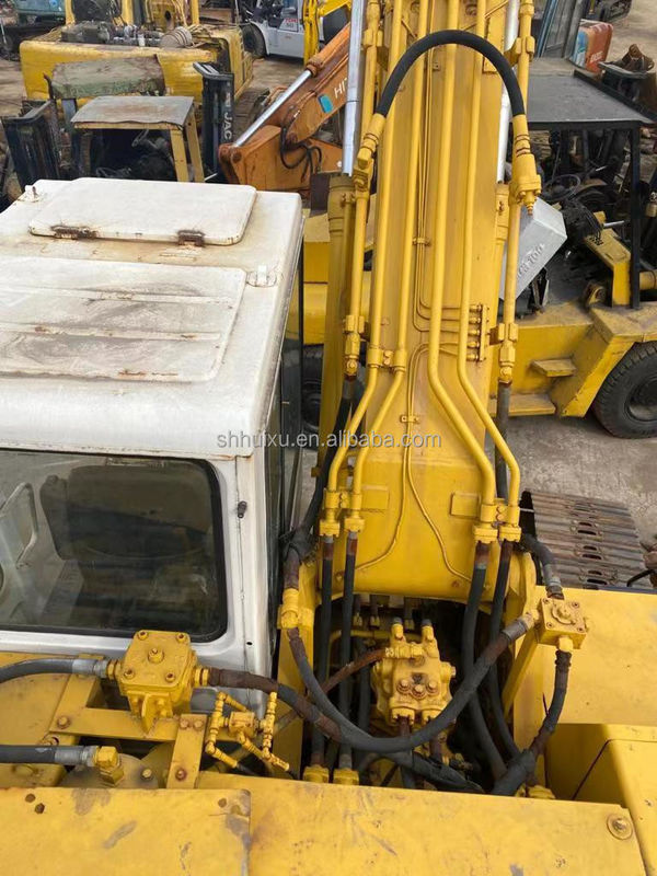 Komatsu Excavateur PC200-7 à rampe utilisée machine à creuser d'occasion d'origine japonaise à vendre