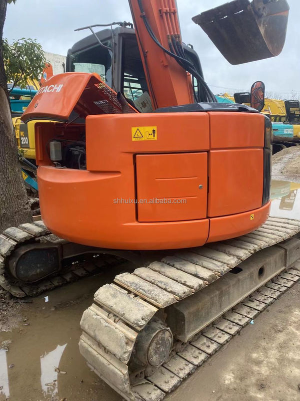 Hitachi vente à chaud utilisé excavateur ex75ur Hitachi/de seconde main Petite excavatrice à rampe en bon état HITACHI 75