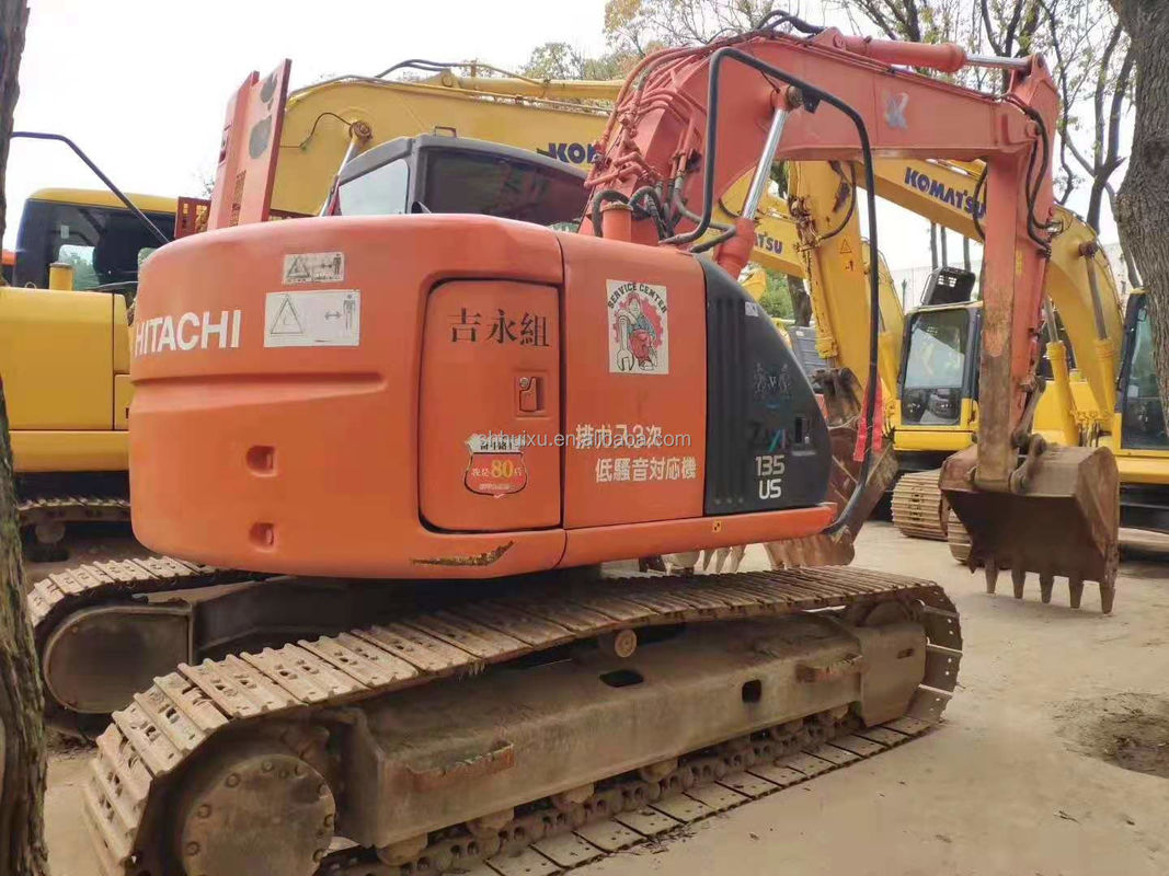 Hitachi en stock Excavator hydraulique HITACHI 135 de seconde main en bon état/machine de creuser japonaise HITACHI 135 à vendre