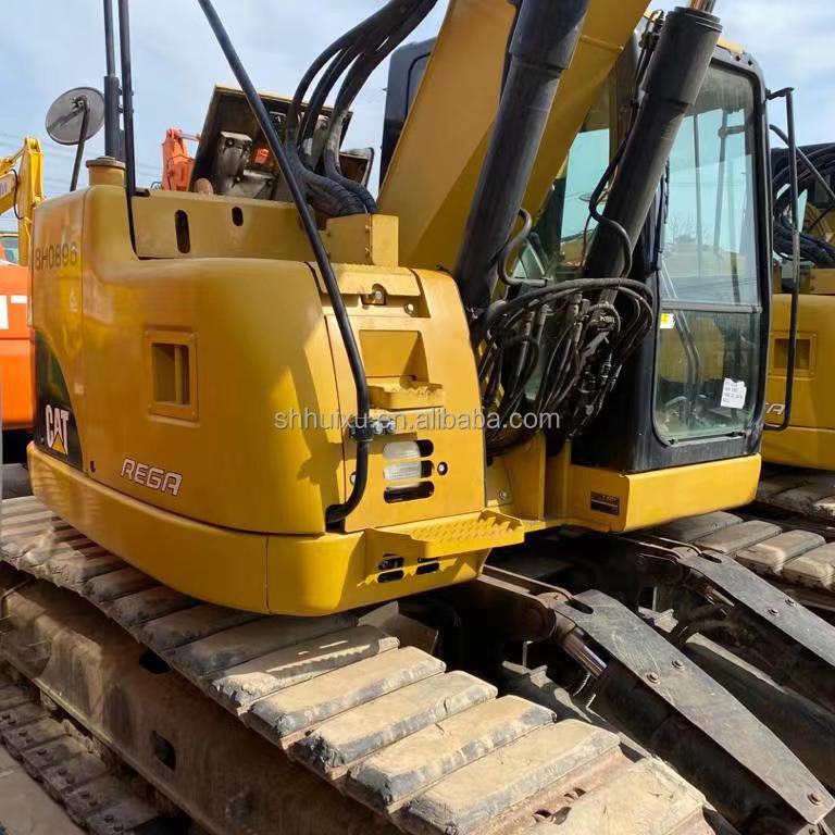 Excavateurs utilisés cat313/ excavateur hydraulique à rampe à bas prix machine de creusement utilisée CAT313C en bon état à vendre