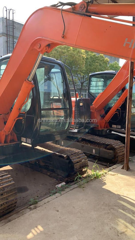 Vente à chaud Hitachi Origine japonaise Mini-pelée HITACHI 70 à vendre Excavateur hydraulique à roulement d'occasion en bon état