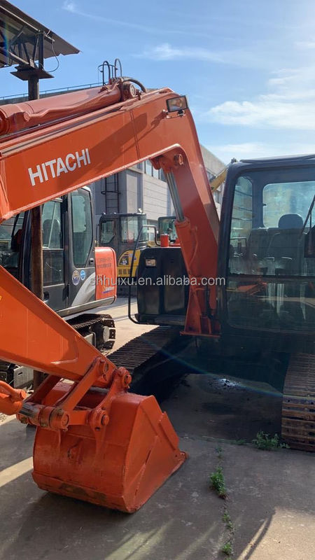 Vente à chaud Hitachi Origine japonaise Mini-pelée HITACHI 70 à vendre Excavateur hydraulique à roulement d'occasion en bon état