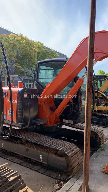 Vente à chaud Hitachi Origine japonaise Mini-pelée HITACHI 70 à vendre Excavateur hydraulique à roulement d'occasion en bon état