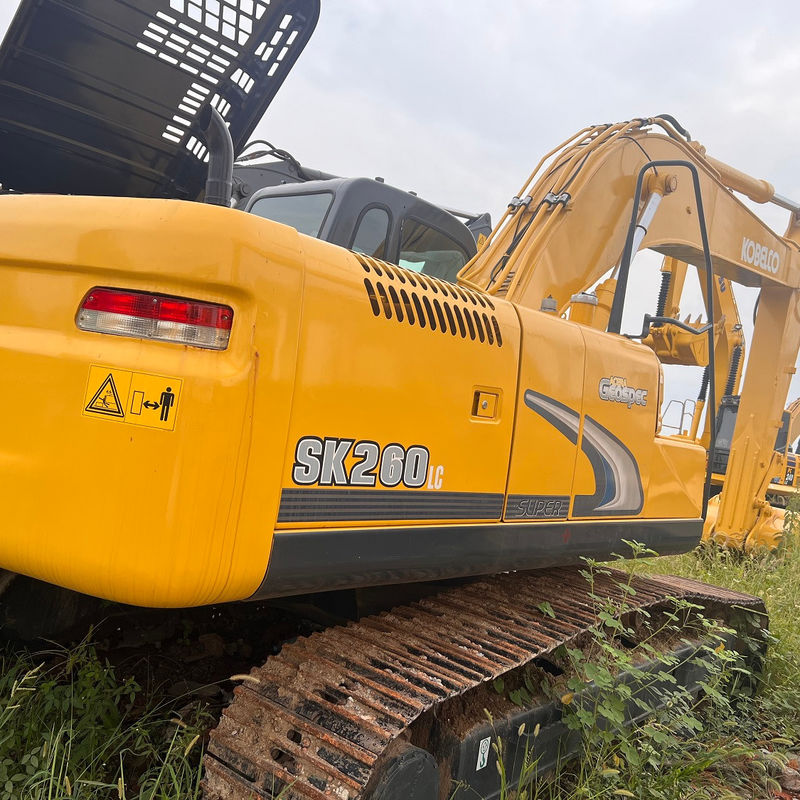 Excavateur d'occasion Kobelco SK260 excavateur d'occasion machines d'occasion 26 tonnes excavateur de terre à main excavateur d'occasion