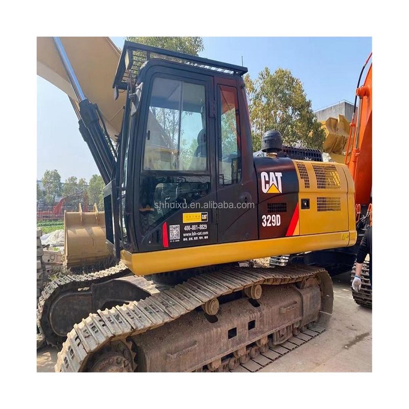 Excavateur à chenilles 329dl/machine à creuser CAT329D d'origine japonaise à vendre chenille en stock