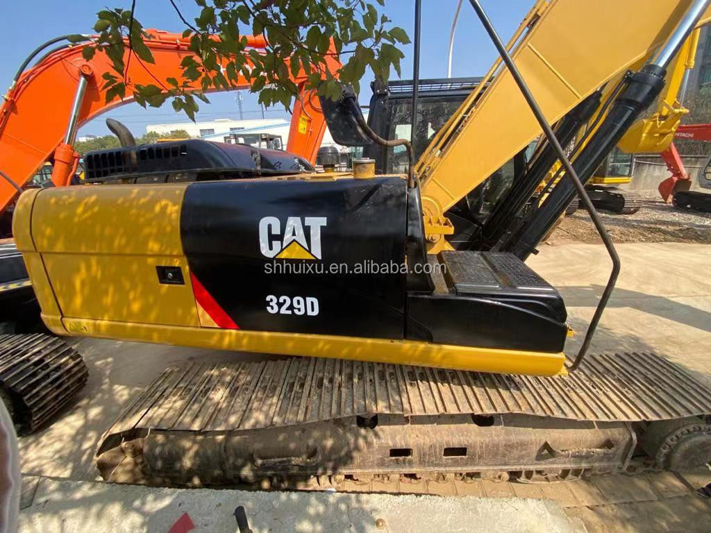 Excavateur à chenilles 329dl/machine à creuser CAT329D d'origine japonaise à vendre chenille en stock