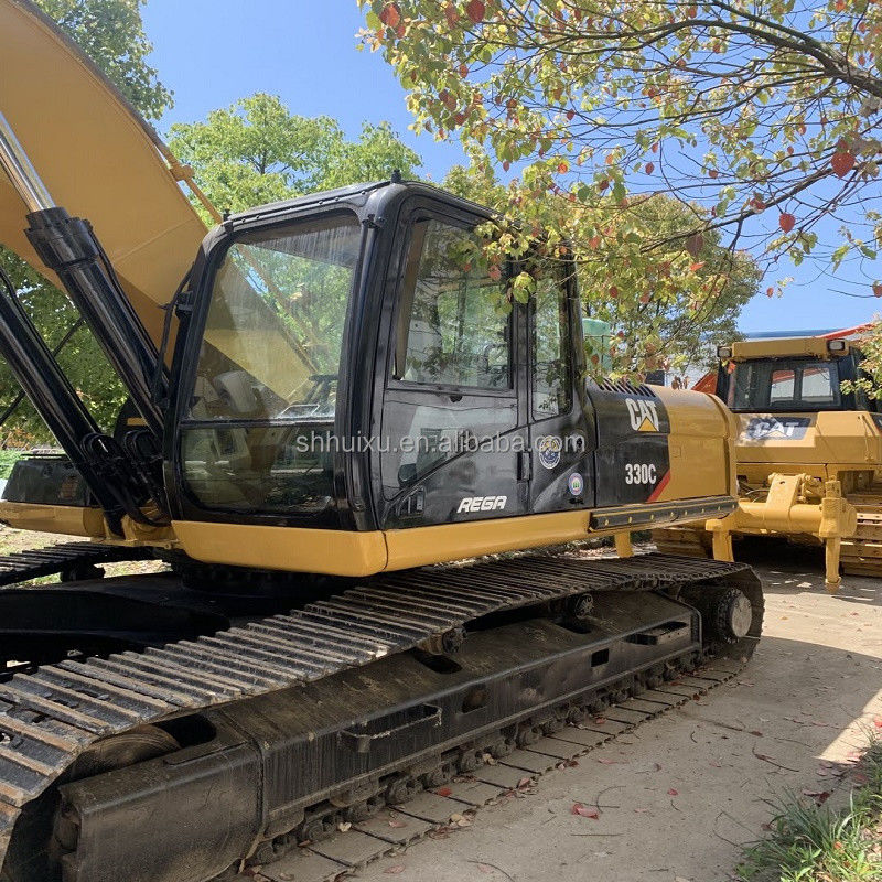 Excavatrice à rampe utilisée CAT330 origine japonaise à vendre Caterpillar en stock