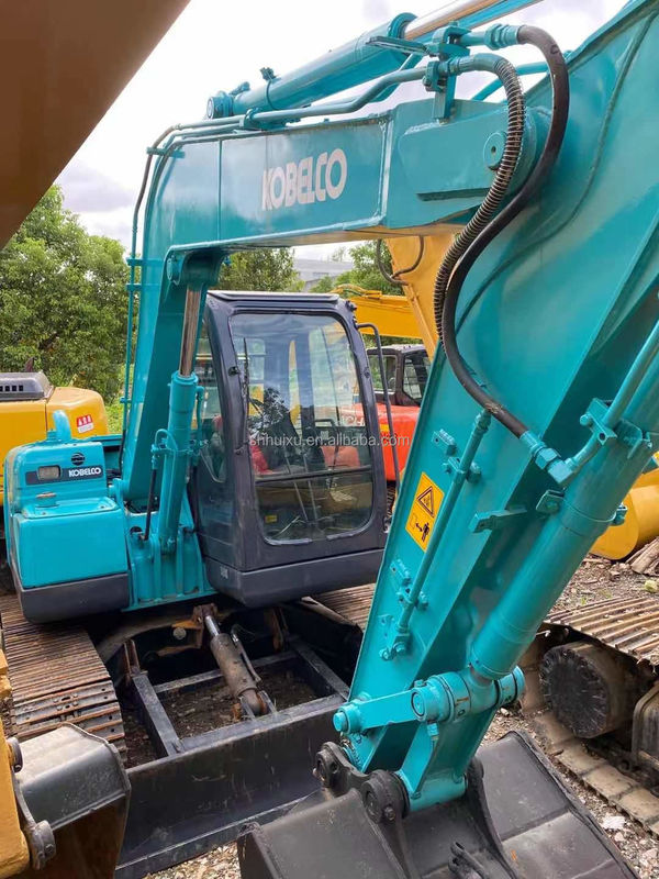Excavatrice mini-micro Kobelco 75 mini-excavatrice d'occasion machines utilisées 7,5 tonnes excavatrice américaine Chine excavatrice de jardin