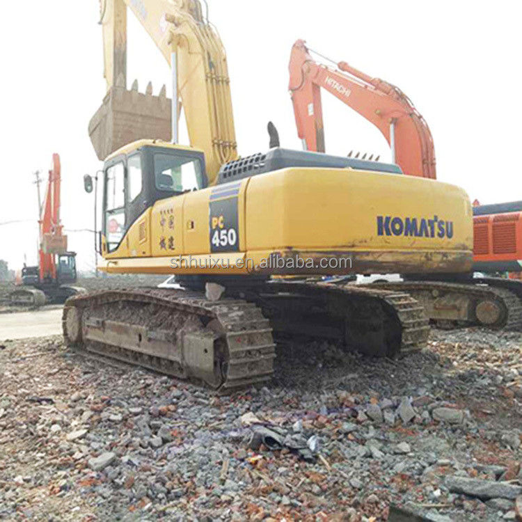 Excavateur à rouleaux hydraulique de taille moyenne Komatsu450 à vendre