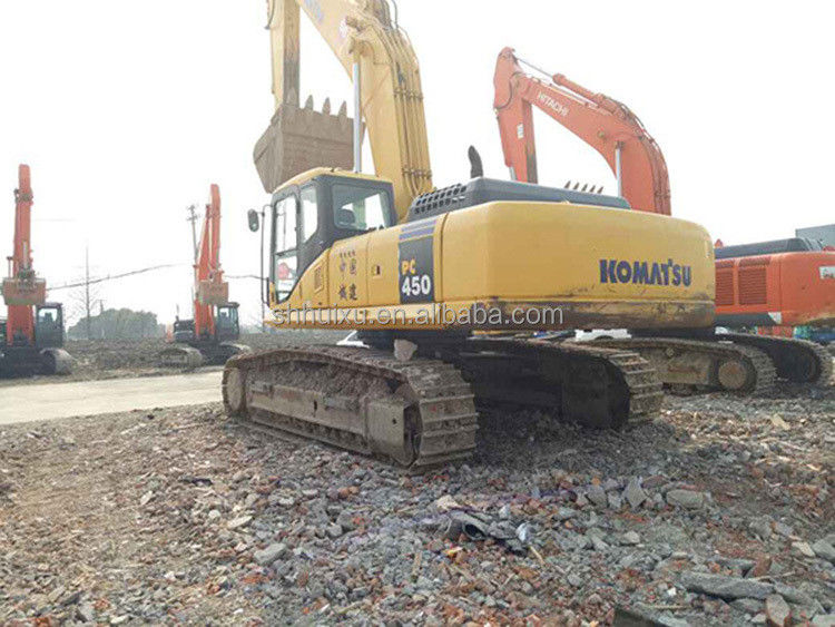 Excavateur à rouleaux hydraulique de taille moyenne Komatsu450 à vendre