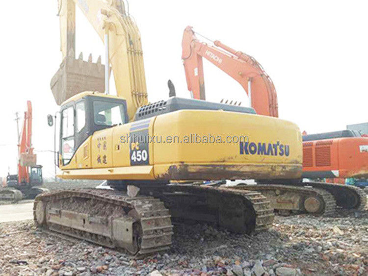 Excavateur à rouleaux hydraulique de taille moyenne Komatsu450 à vendre