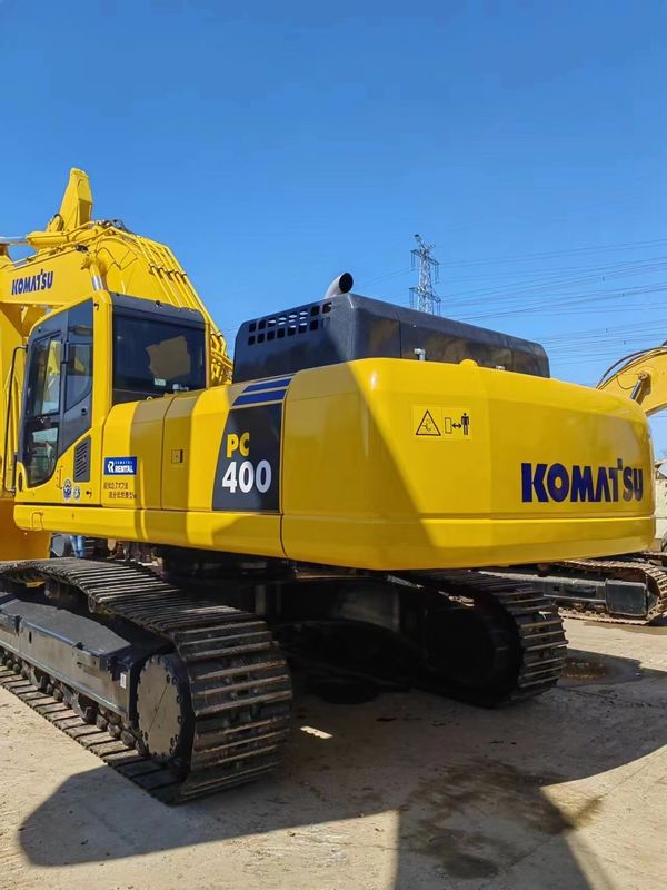 Excavateur Komatsu PC400 d'occasion en bon état, une excavatrice Komatsu PC400 d'occasion à vendre.