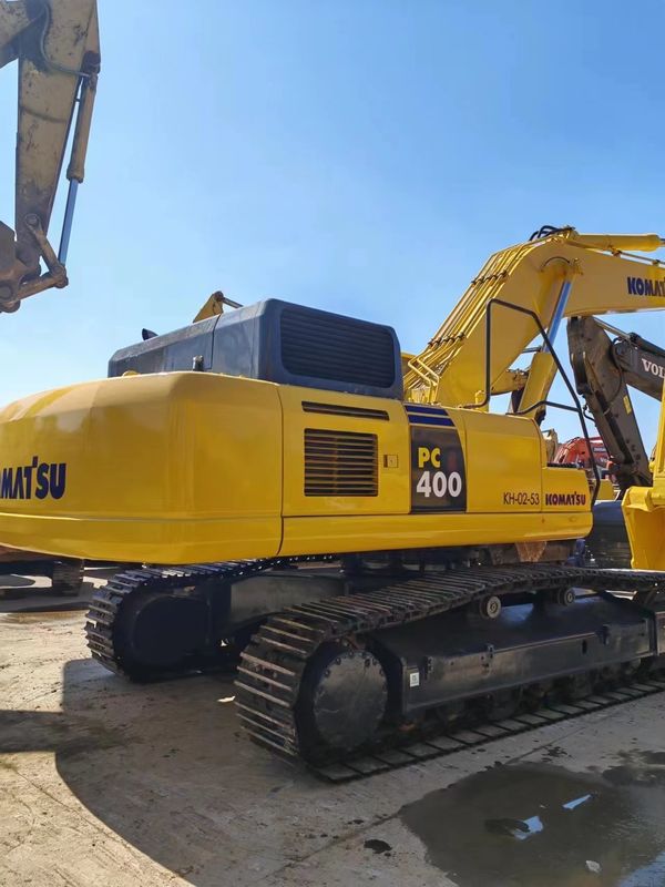 Excavateur Komatsu PC400 d'occasion en bon état, une excavatrice Komatsu PC400 d'occasion à vendre.