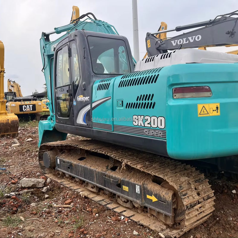 Excavateur utilisé Kobelco Sk200 bon état de fonctionnement de qualité utilisé excavateur Kobelco Sk200