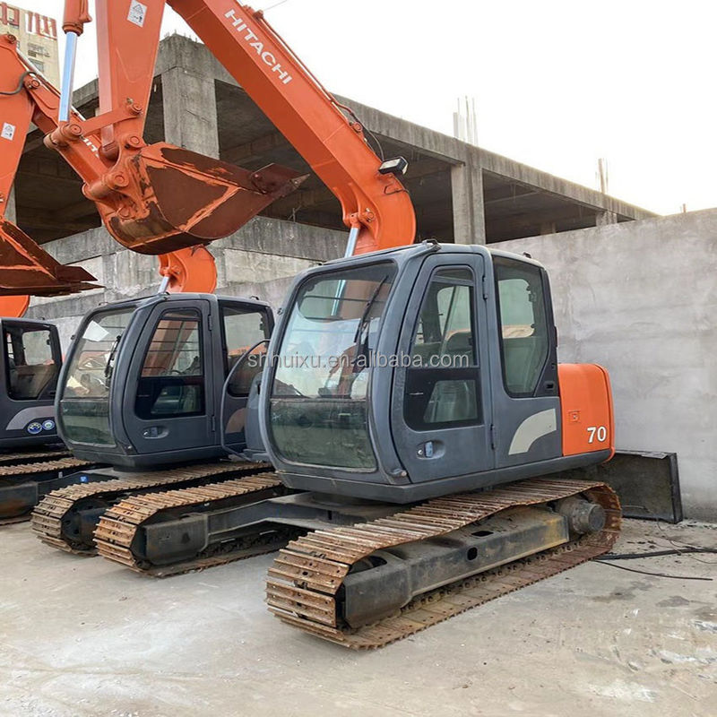 Vente à chaud Hitachi Meilleure vente mini-pelée utilisée HITACHI ZX70 d'origine japonaise Excavateur hydraulique de seconde main en bon état