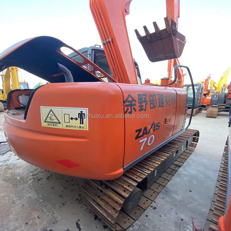 Vente à chaud Hitachi Meilleure vente mini-pelée utilisée HITACHI ZX70 d'origine japonaise Excavateur hydraulique de seconde main en bon état