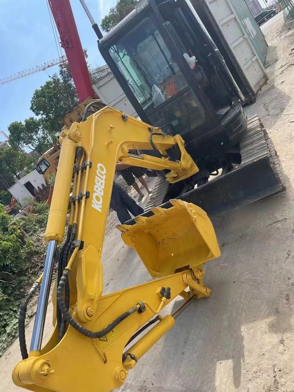 excavateur utilisé de haute qualité kobelco 35sr/état de travail de seconde main bon marché excavateur kobelco 35sr