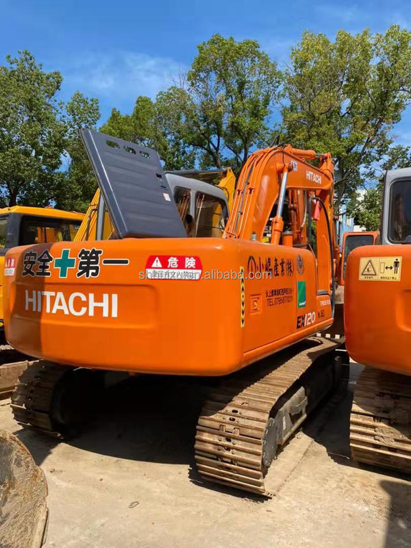 Hitachi vente à chaud excellente qualité utilisée excavateur hydraulique excavateur Hitachi EX120 machine de creusement d'occasion à vendre