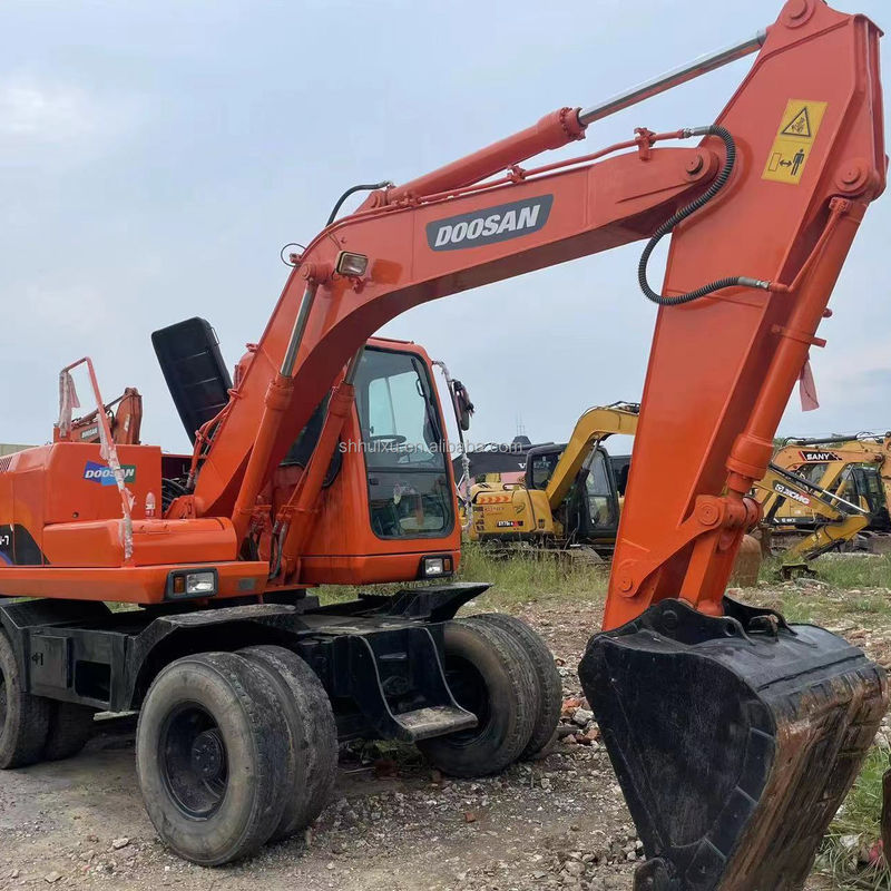 Chine excavateur à roues Doosan 150 excavateur d'occasion machine lourde grande excavatrice